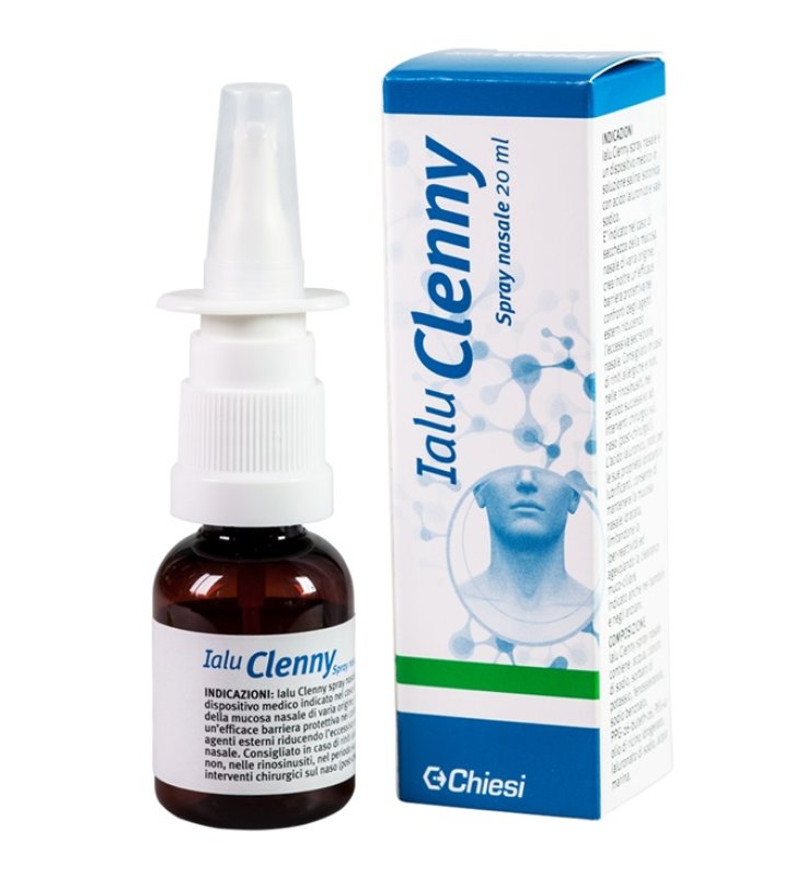 IALU CLENNY SPRAY NASALE SOLUZIONE SALINA ISOTONICA CON ACIDO IALURONICO E SALE SODICO 20 ML