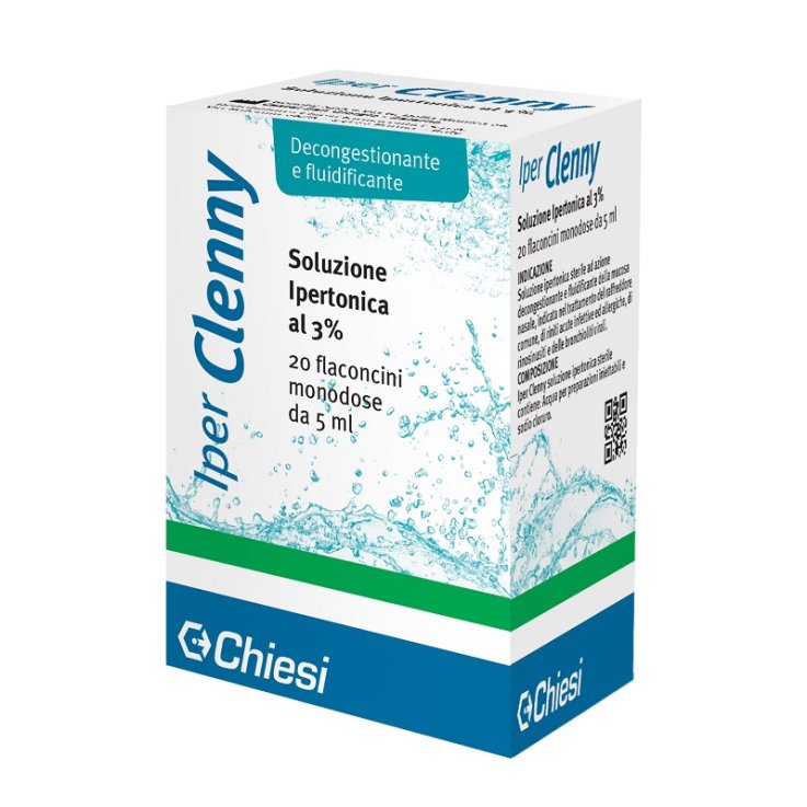 IPER CLENNY SOLUZIONE IPERTONICA MONODOSE 20 FLACONI 2 ML IPER CLENNY SOLUZIONE IPERTONICA MONODOSE 20 FLACONI 2 ML