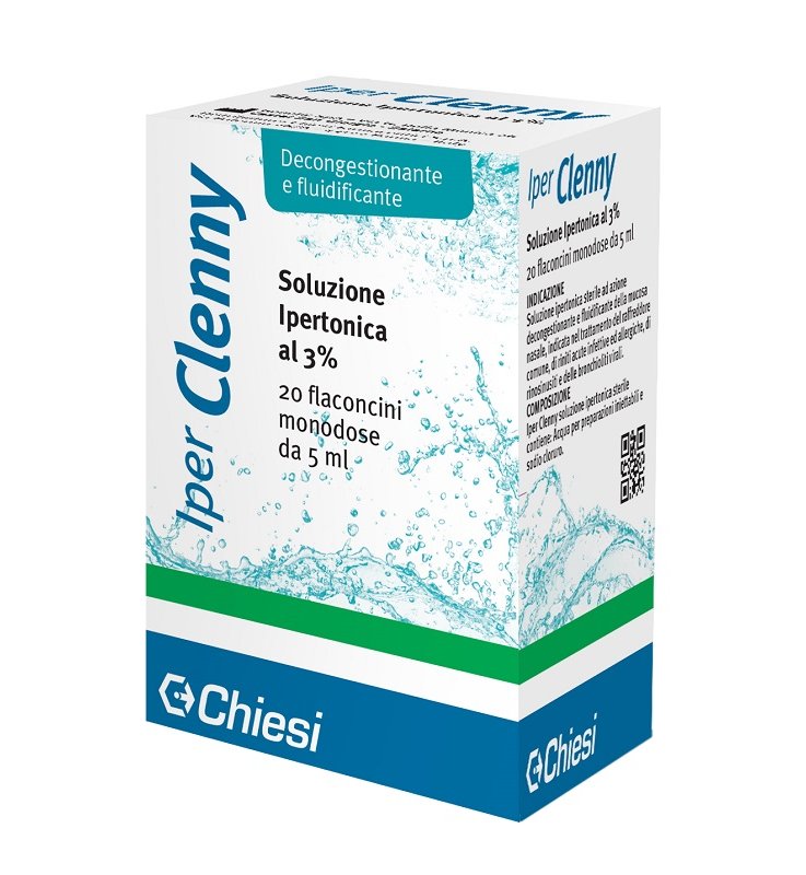 IPER CLENNY SOLUZIONE IPERTONICA MONODOSE 20 FLACONI 2 ML