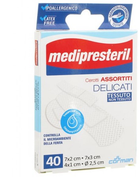 MEDIPRESTERIL CER DELIC AS 40PZ