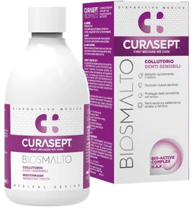 CURASEPT BIOSMALTO COLLUTORIO DENTI SENSIBILI 300 ML