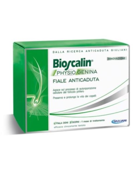 BIOSCALIN PHYSIOGENINA 10 FIALE ANTICADUTA DA 3,5 ML