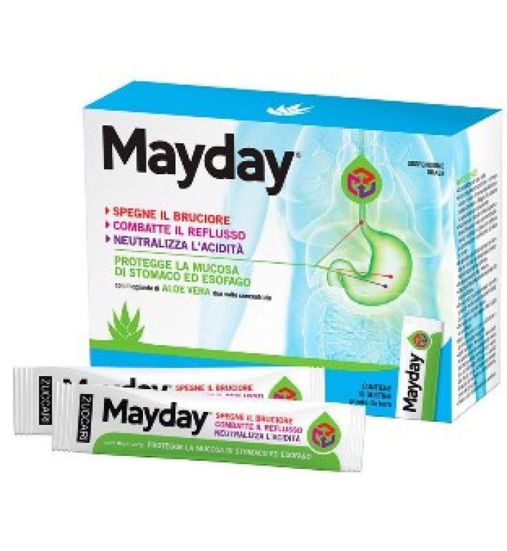 MAYDAY SOSPENSIONE PER USO ORALE ALLA MENTA 18 STICK 10 ML