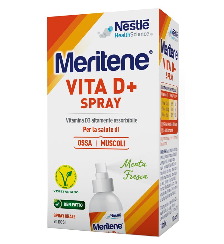MERITENE VITA D+ SPRAY 18 ML MERITENE VITA D+ SPRAY 18 ML
