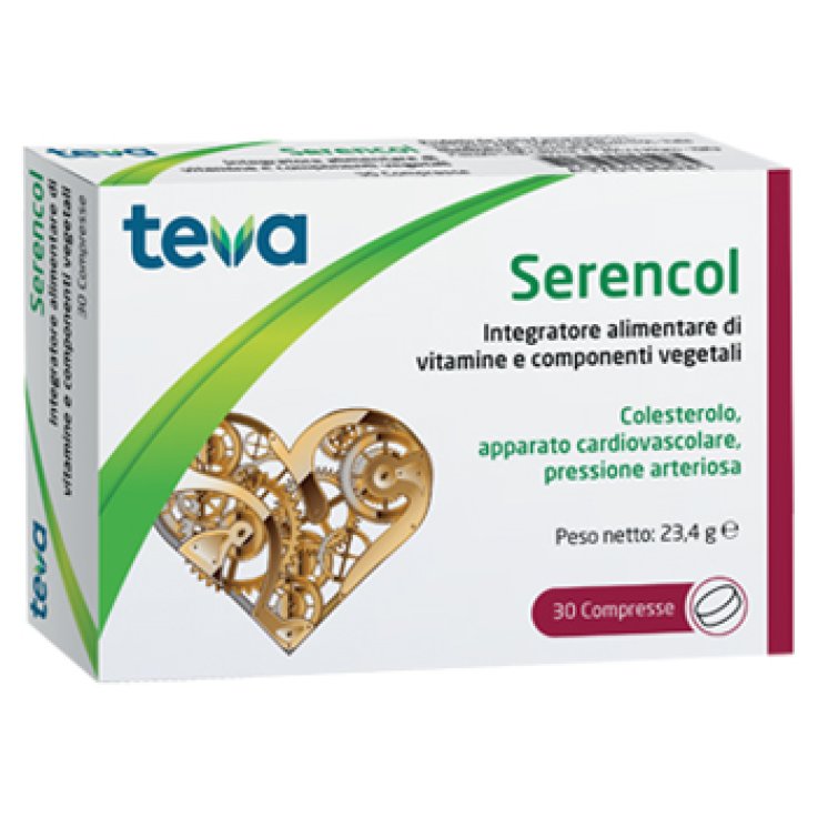 SERENCOL TEVA 30 COMPRESSE SERENCOL TEVA 30 COMPRESSE