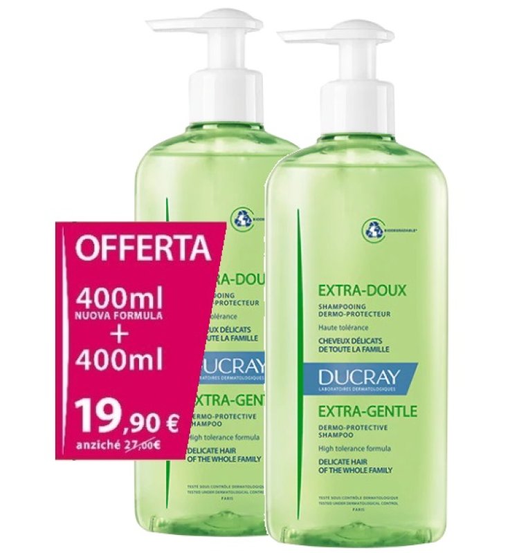 EXTRA DELICATO SHAMPOO DERMOPROTETTIVO 400 ML BIPACK