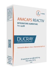 ANACAPS REACTIV DUCRAY 30 CAPSULE 2017