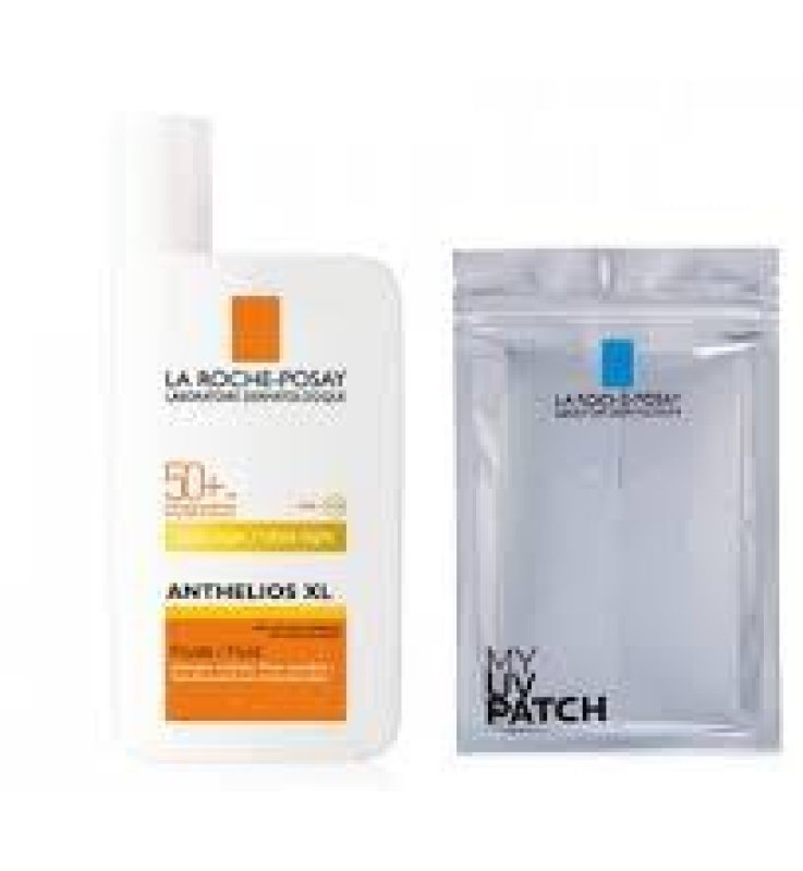 FLUIDO 50+ COLORATO CON PROFUMO + PROMO UV PATCH