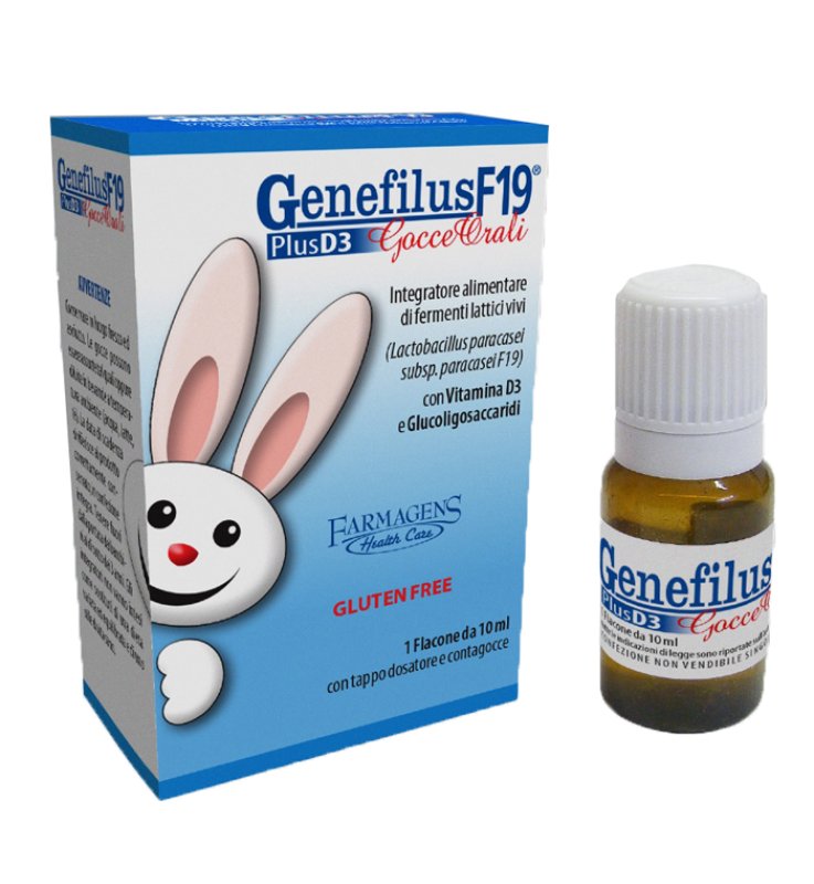 GENEFILUS F19 PLUS D3 GOCCE ORALI 10 ML
