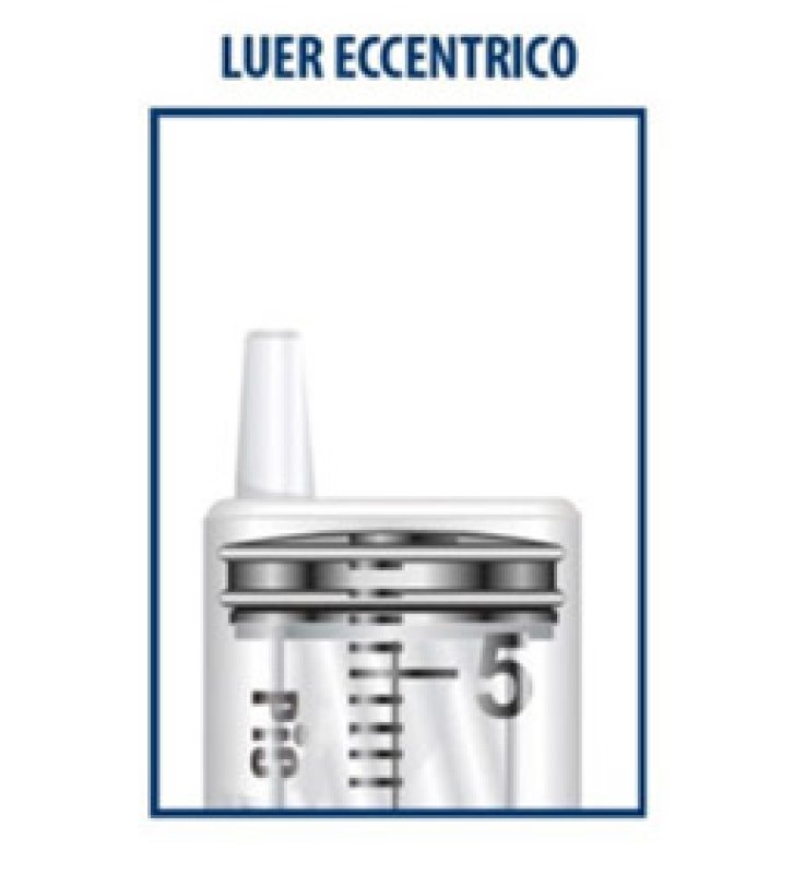 SIRINGA PIC 10 ML AGO GAUGE 21X1,5 CONO LUER ECCENTRICO 1 PEZZO