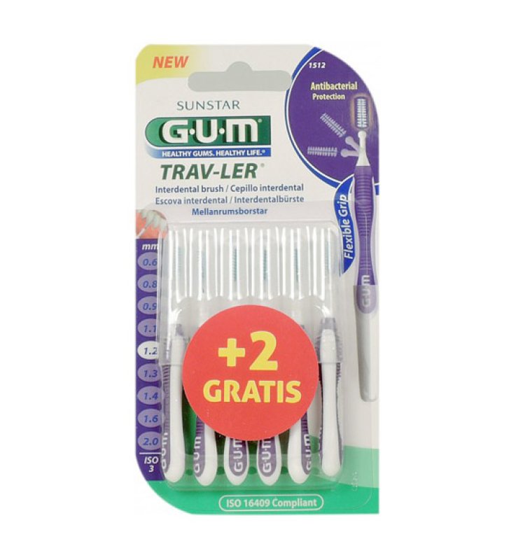 GUM TRAVLER 1512 SCOVO 1,2 6 PEZZI GUM TRAVLER 1512 SCOVO 1,2 6 PEZZI