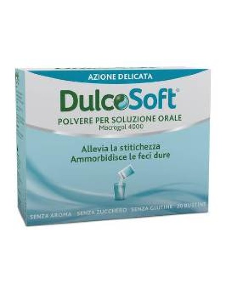 DULCOSOFT POLVERE PER SOLUZIONE ORALE 20 BUSTINE