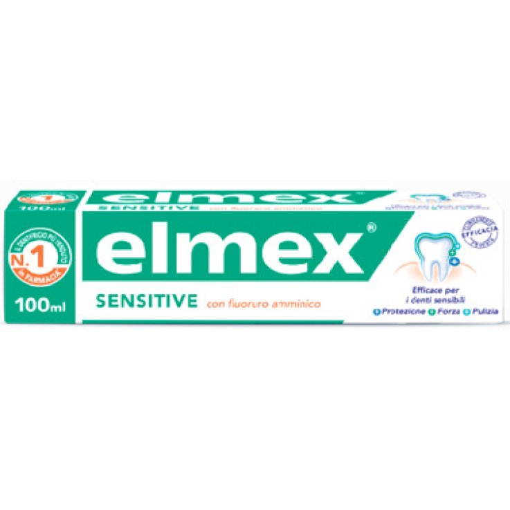 ELMEX DENTIFRICIO SENSITIVE CON FLUORURO AMMINICO 100 ML ELMEX DENTIFRICIO SENSITIVE CON FLUORURO AMMINICO 100 ML