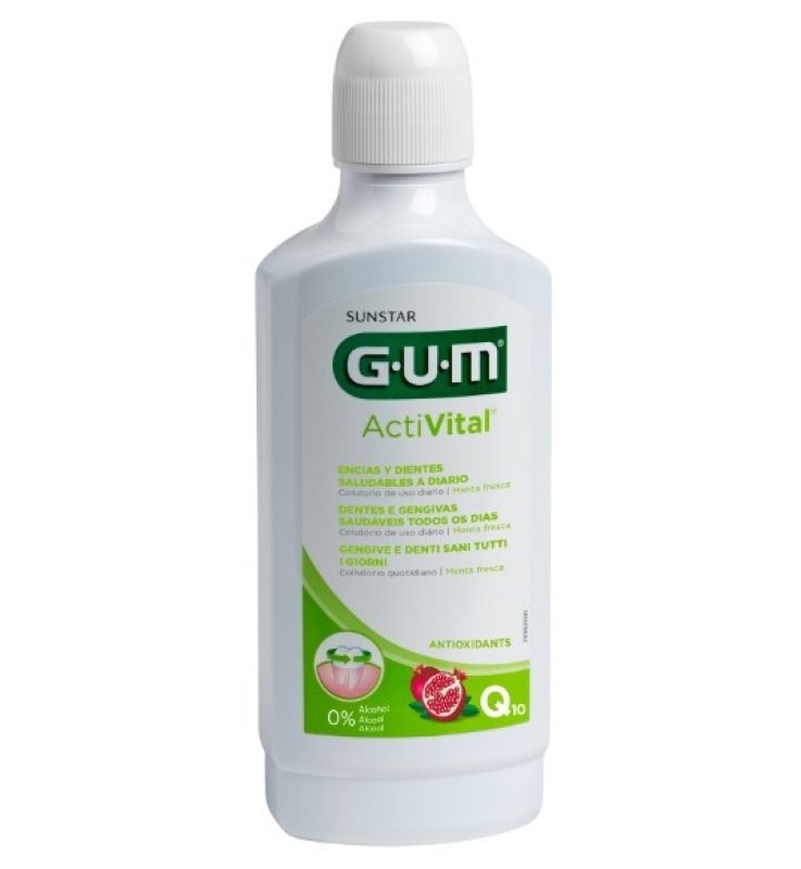 GUM ACTIVITAL COLLUTORI0 500 ML + R RINSE 120 ML GUM ACTIVITAL COLLUTORI0 500 ML + R RINSE 120 ML