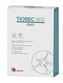 TIOBEC 800 DUO COMPRESSE OROSOLUBILI 18,9 G