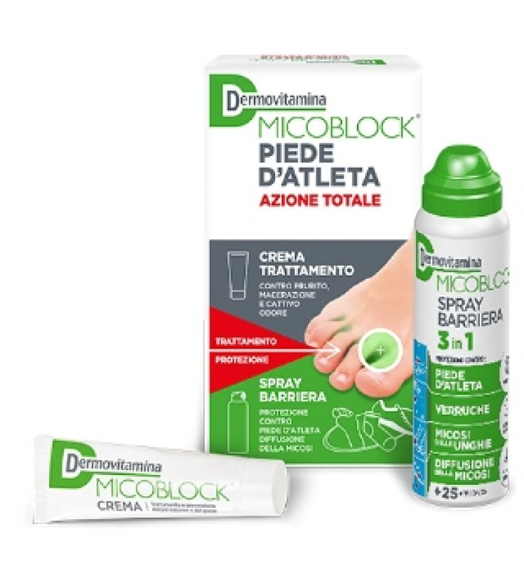 DERMOVITAMINA MICO P ATLETA CREMA 30 ML + SPRAY 50 ML