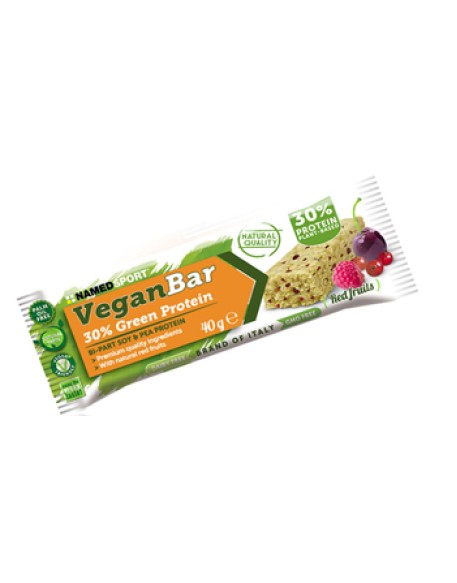 VEGAN BAR RED FRUITS 40G