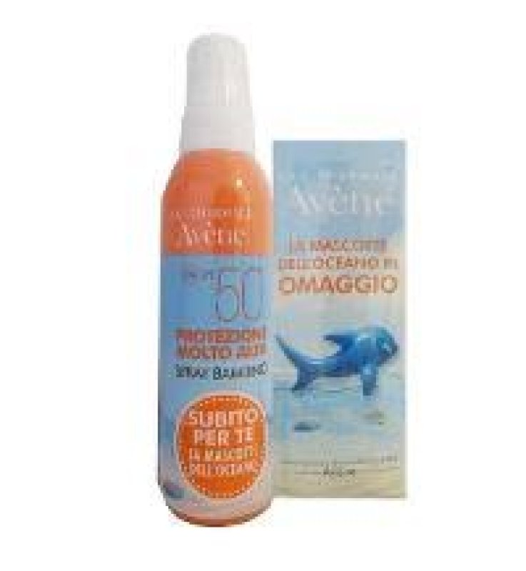 EAU THERMALE AVENE CONFEZIONE SPECIALE SPRAY 50+ BAMBINO CONGADGET GONFIABILE