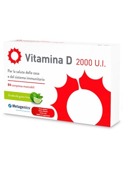 VITAMINA D 2000 UI 84 COMPRESSE