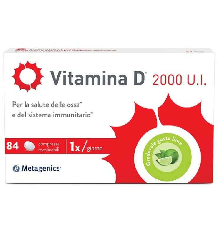 VITAMINA D 2000 UI 84 COMPRESSE