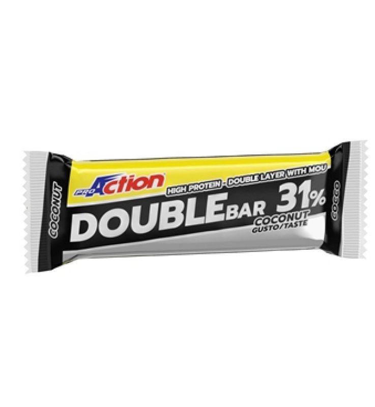 PROACTION DOUBLE BAR 31% COCCO CARAMELLO 60 G
