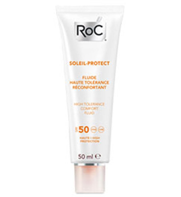 ROC SOLARI SOLEIL PROTEXION + FLUIDA VISO ELEVATA TOLLERABILITA' SPF50 50 ML