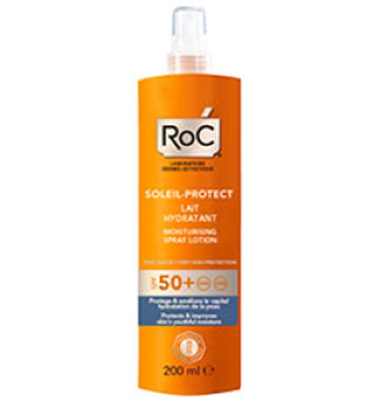 ROC SOLARI SOLEIL PROTECTION + LOZIONE SPRAY CORPO IDRATANTESPF50+ 200 ML