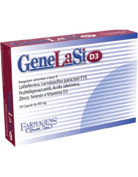 GENELASI D3 20 CAPSULE DA 450 MG NUOVA FORMULA