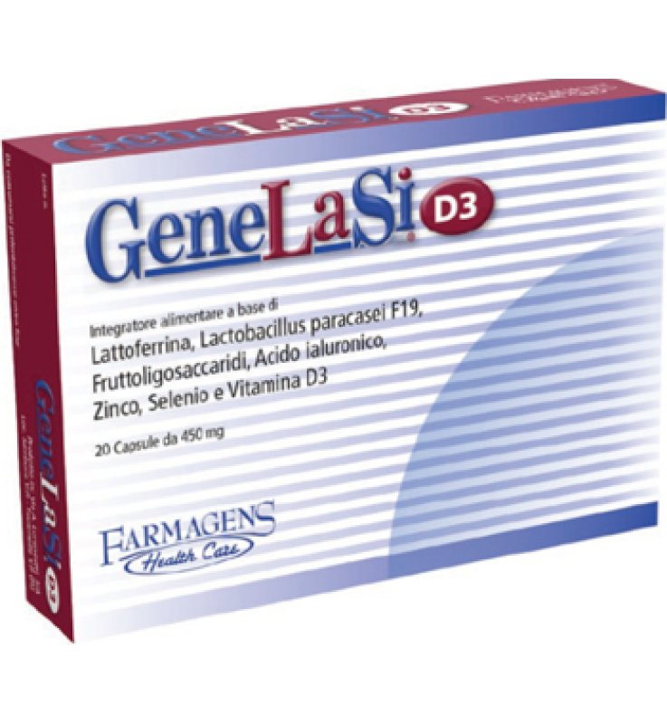 GENELASI D3 20 CAPSULE DA 450 MG NUOVA FORMULA