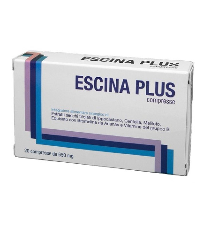 ESCINA PLUS 20 COMPRESSE ESCINA PLUS 20 COMPRESSE