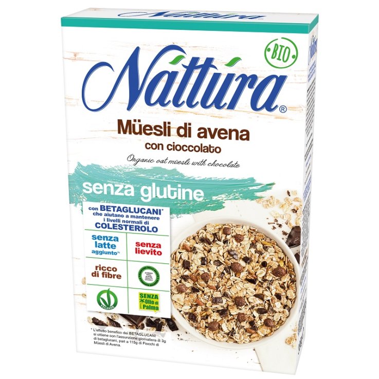 NATTURA Muesli Avena Ciocc300g NATTURA Muesli Avena Ciocc300g