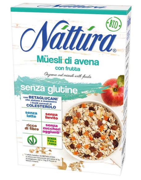 NATTURA Muesli Avena Frutta300 NATTURA Muesli Avena Frutta300