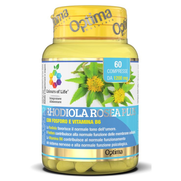 RHODIOLA ROSEA PLUS 60CPR OPTIMA RHODIOLA ROSEA PLUS 60CPR OPTIMA