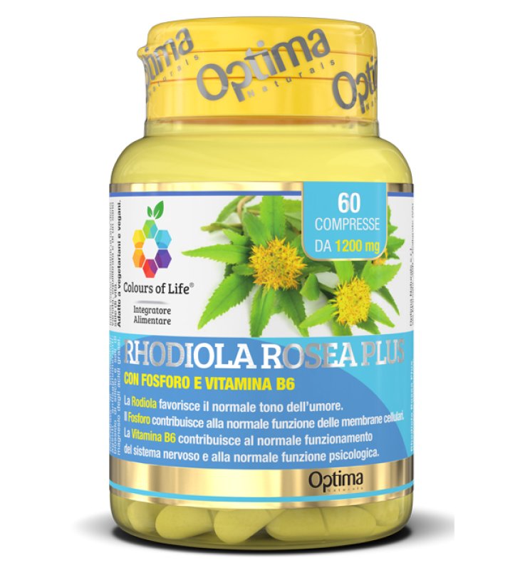 RHODIOLA ROSEA PLUS 60CPR OPTIMA RHODIOLA ROSEA PLUS 60CPR OPTIMA