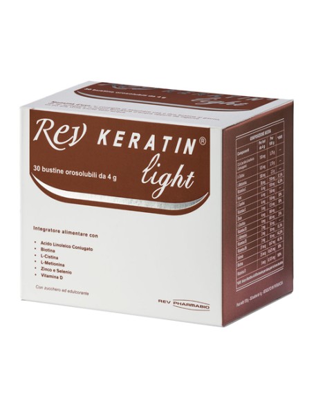 REV KERATIN LIGHT 30 BUSTE 120 G