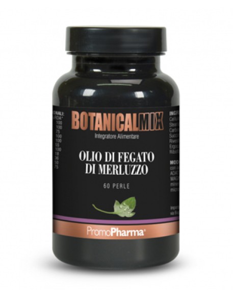 OLIO DI FEGATO DI MERLUZZO BOTANICAL MIX 60 PERLE