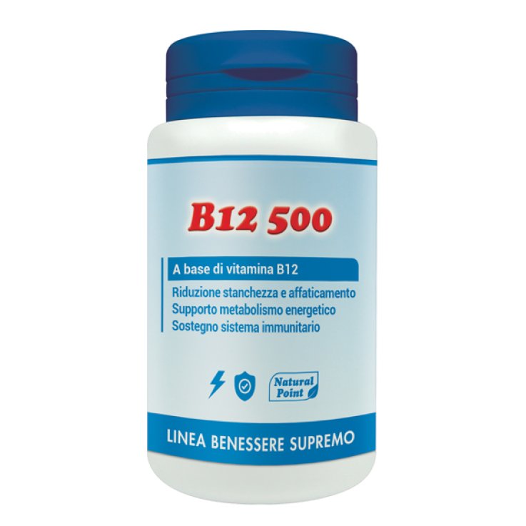 B12 500 CIANOCOBALAMINA 100 CAPSULE VEGETALI B12 500 CIANOCOBALAMINA 100 CAPSULE VEGETALI