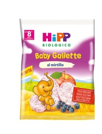 HIPP BIO HIPP BIO BABY GALLETTE DI RISO AL MIRTILLO 30 G