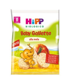 HIPP BIO HIPP BIO BABY GALLETTE DI RISO ALLA MELA 30 G