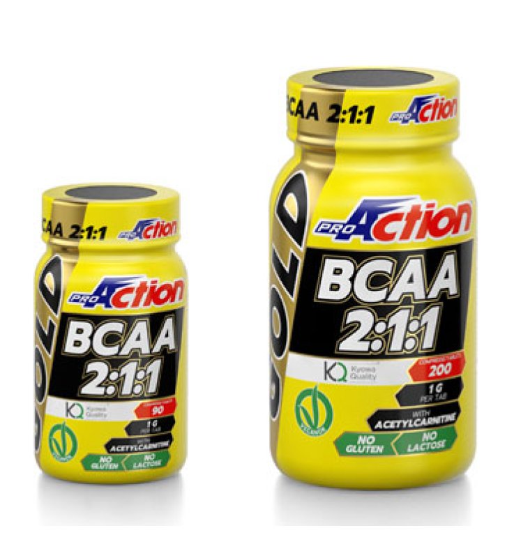 PROACTION BCAA GOLD 200 COMPRESSE 2 1 1