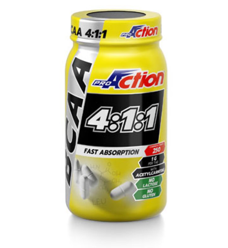 PROACTION BCAA 250 COMPRESSE 4 1 1