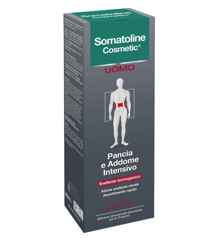 SOMATOLINE COSMETICS UOMO PANCIA/ADDOME 7 NOTTI 250 ML PROMO