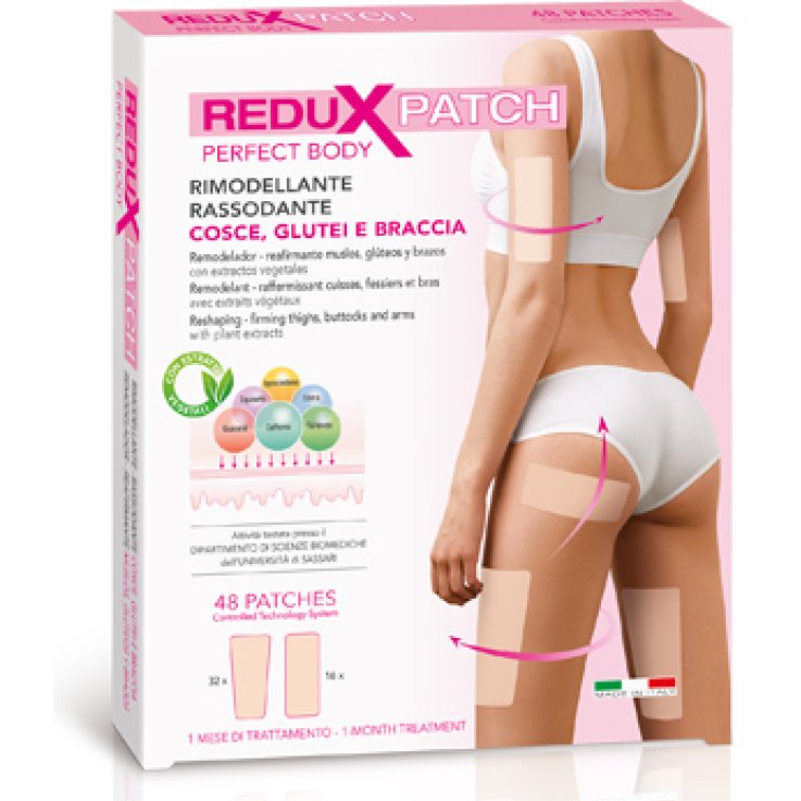 REDUX PATCH PERFECT BODY COSCE GLUTEI BRACCIA 48 PATCH REDUX PATCH PERFECT BODY COSCE GLUTEI BRACCIA 48 PATCH