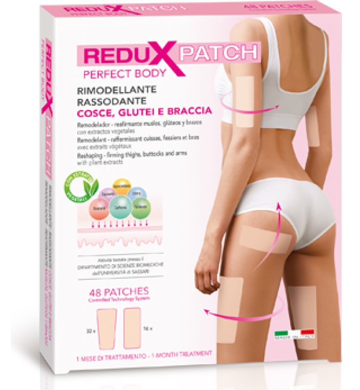 REDUX PATCH PERFECT BODY COSCE GLUTEI BRACCIA 48 PATCH REDUX PATCH PERFECT BODY COSCE GLUTEI BRACCIA 48 PATCH