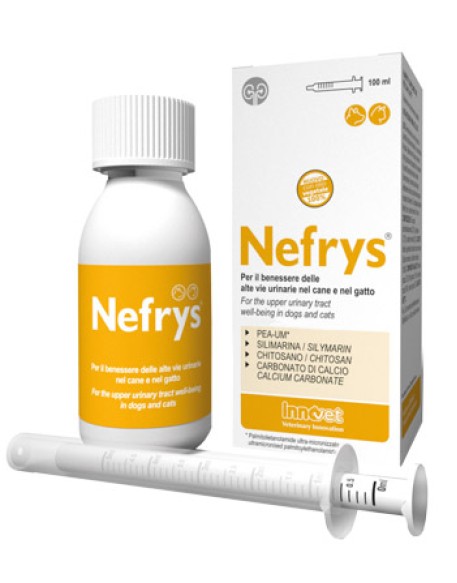 NEFRYS VEG 100 100 ML CON SIRINGA DOSATRICE ALIMENTO COMPLEMENTARE PER CANI E GATTI