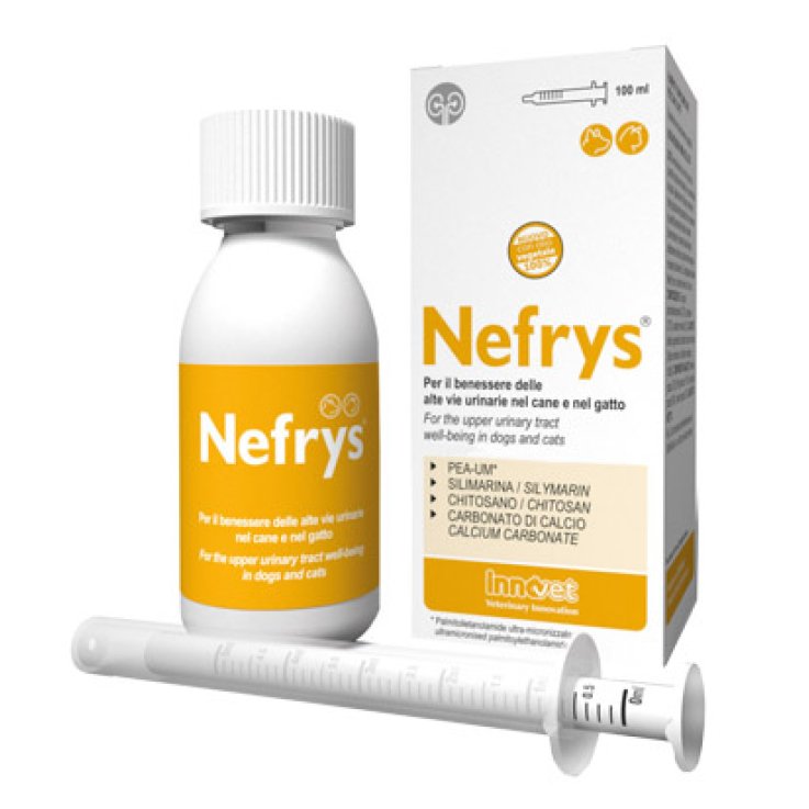 NEFRYS VEG 100 100 ML CON SIRINGA DOSATRICE ALIMENTO COMPLEMENTARE PER CANI E GATTI NEFRYS VEG 100 100 ML CON SIRINGA DOSATRICE ALIMENTO COMPLEMENTARE PER CANI E GATTI