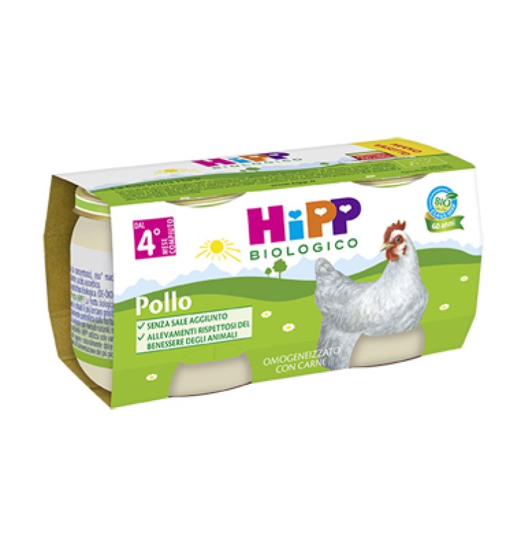 HIPP BIO HIPP BIO OMOGENEIZZATO POLLO 2X80 G