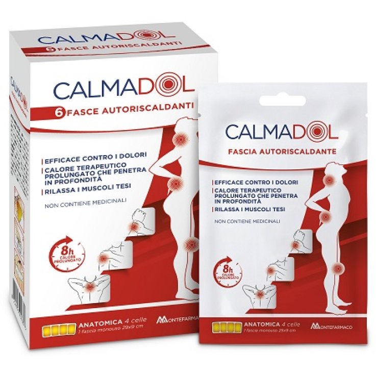 CALMADOL FASCIA RISCALDANT 6PZ CALMADOL FASCIA RISCALDANT 6PZ