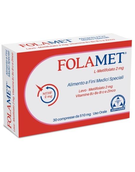 FOLAMET 30 COMPRESSE 500 MG