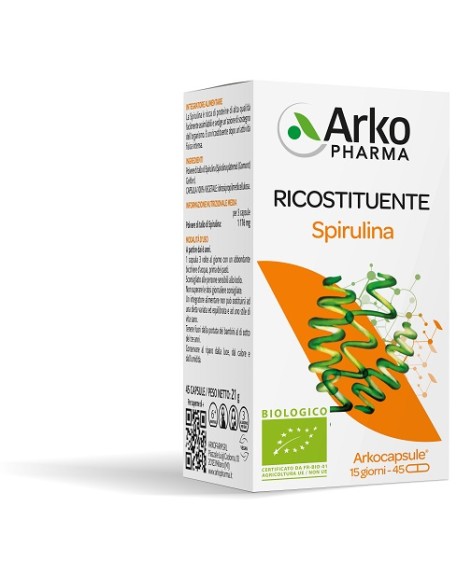 ARKO CAPSULE SPIRULINA BIO45 CAPSULE